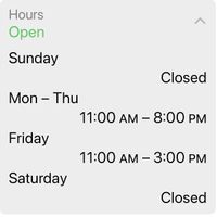 Hours when school is in session   at Marty's Place in Charleston