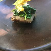 Whipped beans and spinach, interesting and good  at Teocintle - Tika'aya in Oaxaca