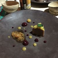 5th course - interesting dessert not quite sure what it was  at Teocintle - Tika'aya in Oaxaca