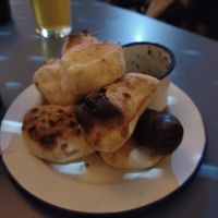Dough balls at Grumpy's Bar + Wood Fired Pizza in Farsley