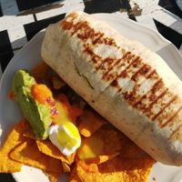 with bbq-tofu at Zum Kleinen Esel in Bochum