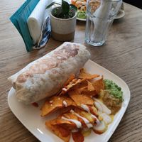 Burrito "Tofu Ranchero" 👍🏻👍🏻👍🏻 at Zum Kleinen Esel in Bochum