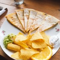 quesadilla + tacos at Zum Kleinen Esel in Bochum