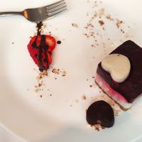 Blueberry cake at Vegan Vacation in Bergen