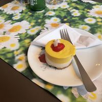 Rafaello cheesecake  at Vegan Vacation in Bergen