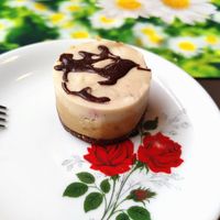 Tiramisu cake at Vegan Vacation in Bergen