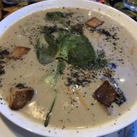 Fish soup  at Vegan Vacation in Bergen