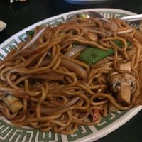 Lo mein (uses soy sauce, noodles are egg free)  at North China in Gatlinburg