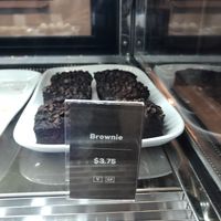 Vegan brownie  at Grove Tea Lounge in Midland