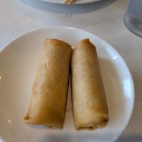 Spring rolls at Ypbor Yan in Ann Arbor
