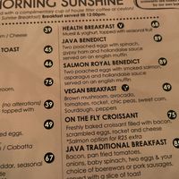   at Java Bistro in Stellenbosch