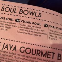   at Java Bistro in Stellenbosch