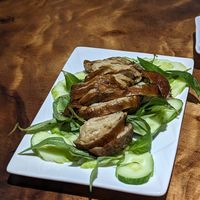 Fried seitan at Evergreen Vegetarian - DN Branch in Phnom Penh