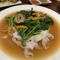 Rice noodle with seitan   at Evergreen Vegetarian - DN Branch in Phnom Penh