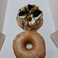 Vegan doughnuts 🍩 at Rodeo Doughnuts - Long Acre in London