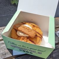 biscoff doughnut at Rodeo Doughnuts - Long Acre in London