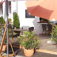 View from the railway platform at Da Virginio in Cham