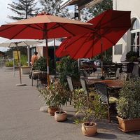 Another view of the restaurant at Da Virginio in Cham