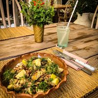 Salad of the day  at La Famille in Marrakech