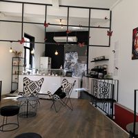 Inside at Be Nuts in Brussels