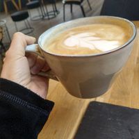 La photo ne rend décidément pas, quitte à me répéter, la tasse était vont énorme :D at Be Nuts in Brussels