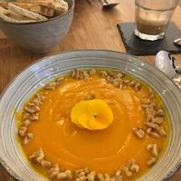 The soup is amazing at Be Nuts in Brussels
