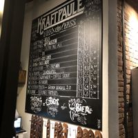 beers  at Kraftpaule in Stuttgart