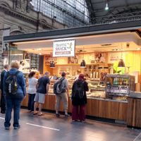 Zwischen Gleis 8 und 9 at Traffic Snack - Hauptbahnhof in Frankfurt