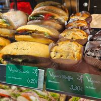 Muffin & Focaccia at Traffic Snack - Hauptbahnhof in Frankfurt