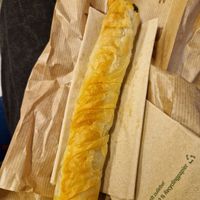 Vegane Spinatstange at Traffic Snack - Hauptbahnhof in Frankfurt