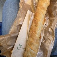 Vegane Spinatstange at Traffic Snack - Hauptbahnhof in Frankfurt