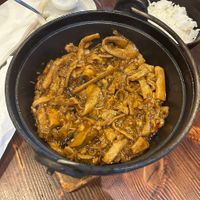 Lemongrass mushroom at Huong Sen Lotus Vegetarian in Houston