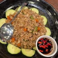 Fried rice at Huong Sen Lotus Vegetarian in Houston