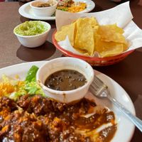 I had the vegan Mole de Oaxaca with seitan which was delicious. at Fiesta Oaxaca in Santa Fe
