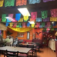 Inside  at Fiesta Oaxaca in Santa Fe