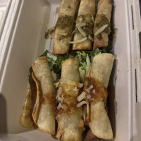 Taquitos dorados  at Fiesta Oaxaca in Santa Fe