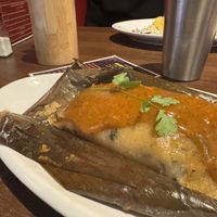 Yuka tamale  at Fiesta Oaxaca in Santa Fe