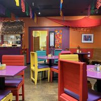 Restaurant Interior at Fiesta Oaxaca in Santa Fe