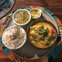 Vegan moqueca   at Quintal Verde in Paraty