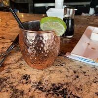 Yuzu ginger mule  at S3-Sun Surf Sand in Fort Lauderdale