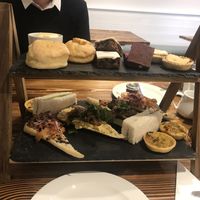 Vegan afternoon tea  at Parlour Cafe in Burnham-on-crouch