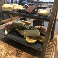 Vegan afternoon tea  at Parlour Cafe in Burnham-on-crouch