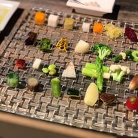 Assorted Vegetables at Chez Tomo in Tokyo
