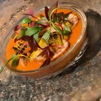 Gaspacho to eat!　 at Chez Tomo in Tokyo