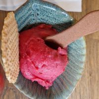 Vegan icecream at Mei Choi in Aachen