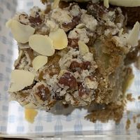 Pecan apple crumble slice, yum!  at Kürtősh in Randwick