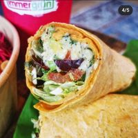 Falafel wrap at immergrün in Aachen