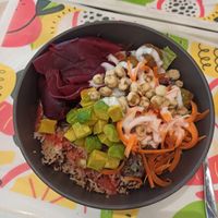 Sorry for the shaky photo, was too eager to eat :D at immergrün in Aachen