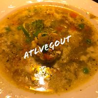 Vegetable soup at The Consulate in Atlanta