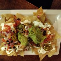 Vegan Fully Loaded Nachos at The Porterhouse Central in Dublin